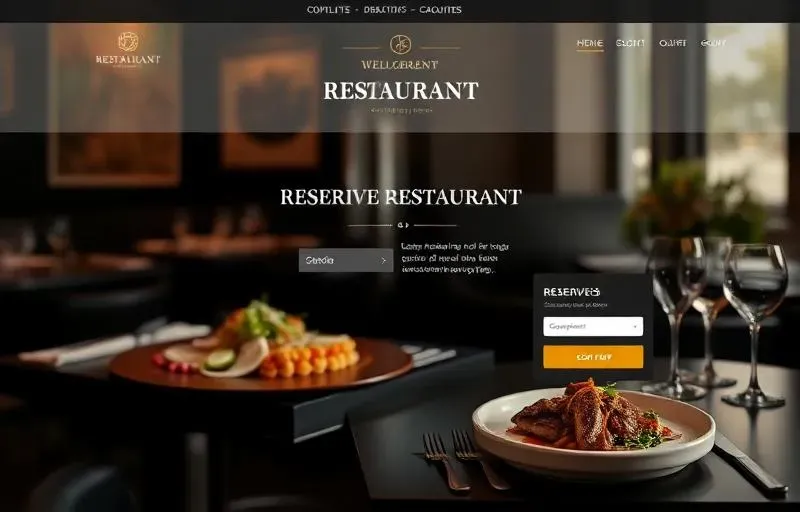 Restaurant Lyon - Projet Sites web réalisé par ideAI Lyon avec React, Tailwind CSS, Framer Motion, Supabase